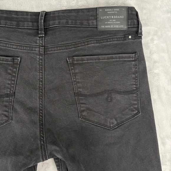 Lucky Brand Lolita Skinny Jeans Black Wash Ankle Women Sz 10 30 (Fits 32.5x28.5) - Picture 12 of 16
